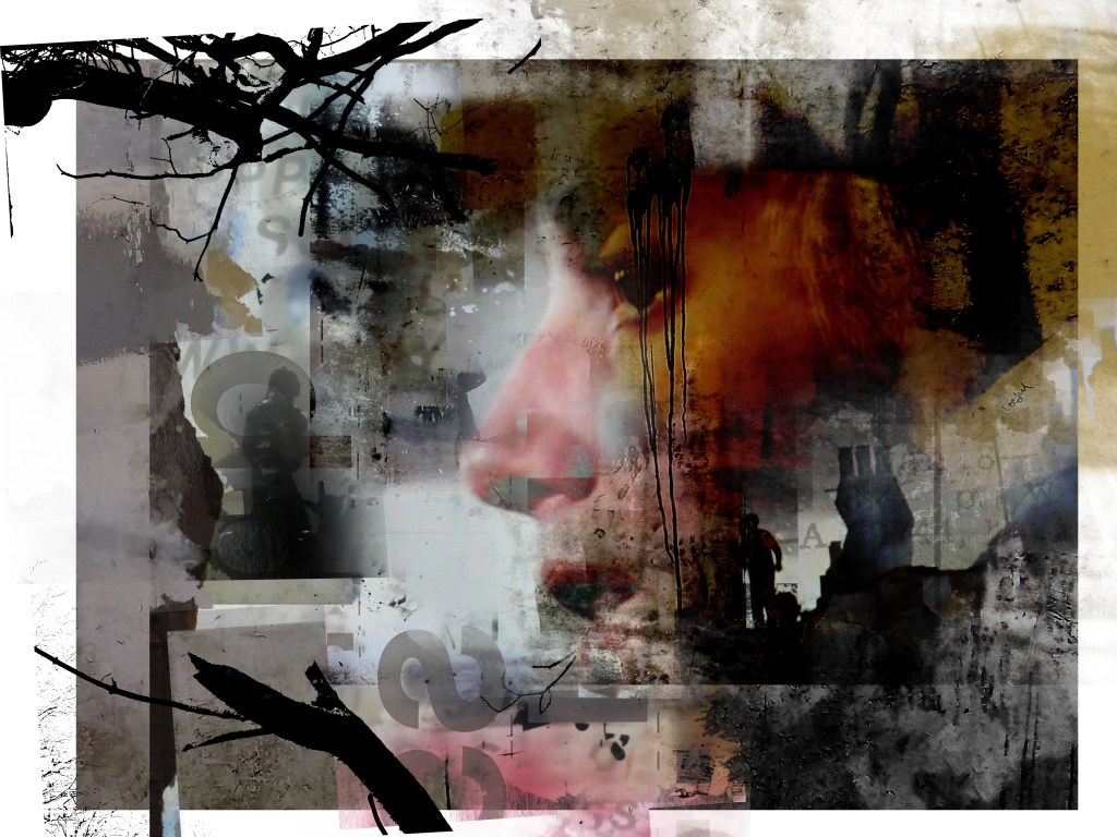 ‘Deconstructing the Construct’
   
The work is derived from personal experience, memory, encounter, and thought. The imagery that forms the inspiration for ‘Fragments’, is predominately taken from the North-East and brings together many 
disparate and contrasting elements that I encounter, often over 
prolonged periods of time. Reporting on daily experiences, putting down what I see in unique visual terms. I am fascinated with 
structures, buildings, signs, symbols, detritus and discarded elements that are the fabric of our towns and cities.  I take inspiration from the world around me, with a compulsion to do something about and with it. Everything I use is relative, and everything is acceptable. 
Multiplicity, variation, and inclusion are essential in the 
compositions.


Much of the work is built up with fragments of imagery that lose their original context, purpose, or identity, as they become absorbed into the compositions. There is a loss of pictorial definition between the photographic source and its subsequent re-worked appearance, as it is subjected to a series of stages that alters its original 
characteristics, enabling the reality of the image to flee, leaving only a crude, and faded memory. 
Multiple images are layered and positioned for their visual appeal as shapes and forms, as opposed to any obvious correlation between 
themselves.


Clues to original location, time and place become confused, as the 
imagery is conjoined, morphed, and juxtaposed, creating jarring 
narratives. As a series of works, they tell their own stories. They are a visual document of my experience. 
Text is also a crucial, integral, and recurring element in all of the work. Wording in books, song lyrics and titles, street signage, 
packaging are but a few of the sources that I use. Text forms the titles or inspires the creation of a particular work. The written word adds a wholly different dimension, as it can inform, add meaning, 
instigate, or mislead the viewer. I am interested in the appropriation of text in different visual contexts, it can be a distraction from the other elements, as we tend to rely on words for instruction, meaning and validation, but type is also beautiful in itself, with its 
variable shapes and forms that serve as a pure visual inclusion to the compositions.
