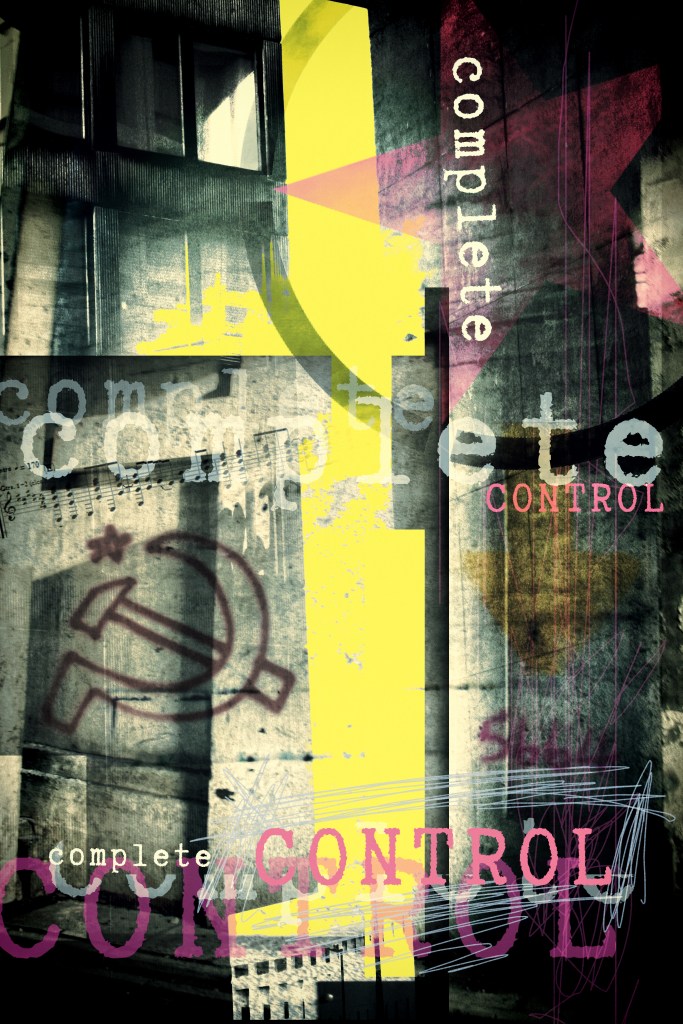 Digital composition- Mixed Media- Art on alumium - Grunge style - Typography in art- Large Scale- Commission artwork- The Clash