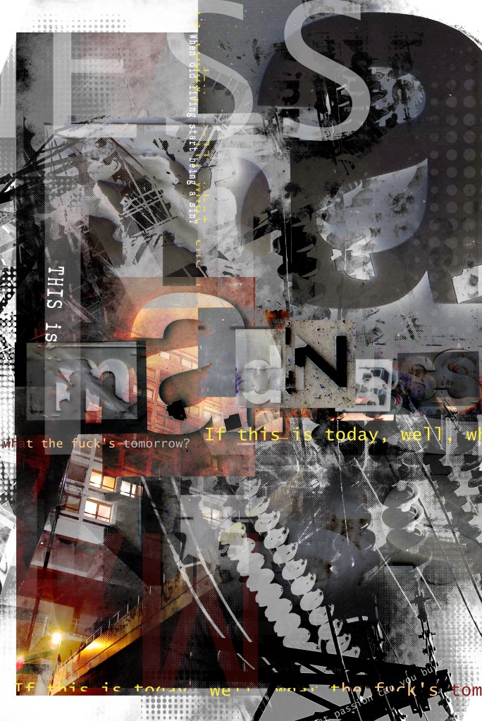 Digital composition - Killing Joke - Artwork- Mixed Media - Dystopian