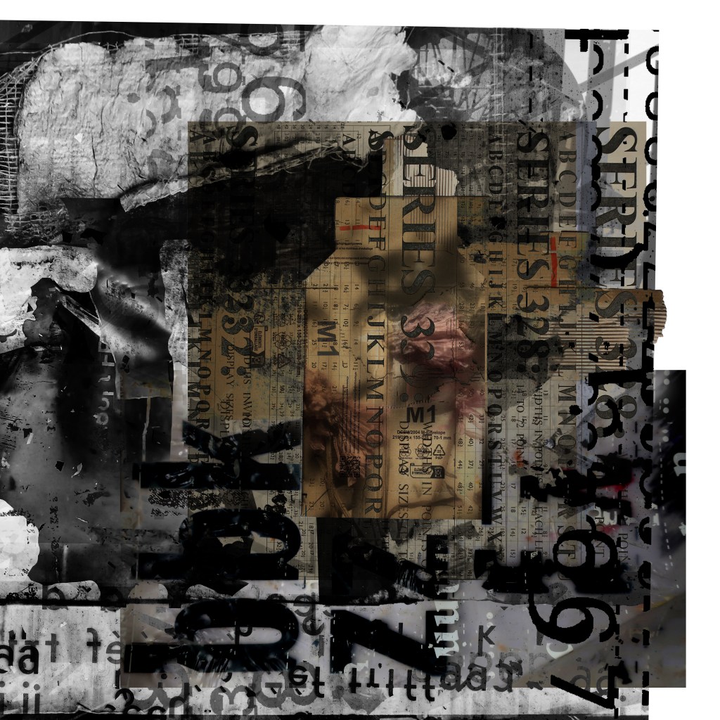 Initiated in 2022, this series delves into profound explorations of transience, the ephemeral nature of existence, the echoes of past lives, fleeting captured moments, and the pervasive influence of our heavily mediated society. Narratives are meticulously woven through the deconstruction of multiple images, metaphorically illustrating the detachment of meaning amid the constant barrage of visual stimuli. This approach underscores the challenge of discerning individual elements, disrupting the linear progression of time and the conventional confines of physical space.
The artworks within the collection often evoke a palpable sense of information overload. The deliberate layering of contrasting imagery within the compositions imparts a multidimensional quality, fostering a visual dialogue that transcends traditional boundaries and invites diverse interpretations. Additionally, the incorporation of text and symbols serves to emphasize the linguistic dimension inherent in our media-saturated culture. This nuanced interplay of visual and textual elements further enriches the narrative, encouraging viewers to navigate the intricate tapestry of meaning in the context of our complex, interconnected world.
A significant influence on this series of artworks is Guy Debord's "Society of the Spectacle," intertwining with the narrative to guide a critical exploration of consumer culture. The pervasive presence of media, as accentuated by the spectacle, prompts an examination of its consequences on our grasp of reality. Debord's discourse on alienation and isolation resonates within my art, mirroring the detachment from authentic experiences in our mediated world. The series becomes a visual commentary on the complexities and challenges inherent in our contemporary relationship with media, prompting reflections on its impact on mental health and attention spans.
However, I acknowledge the integral role of the artwork in itself within the framework of the ‘Society of the Spectacle’. Recognizing their inherent complicity, these pieces also contribute to the construction of distorted and deceptive narratives. The art itself becomes a participant in the fabrication of alternate realities, questioning the authenticity of the depicted scenes and prompting contemplation on the broader impact of visual representation within our society. I leave you with that thought!